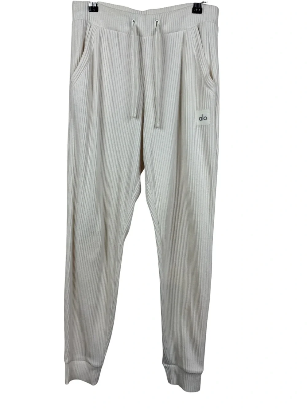 ALO Yoga Muse Sweatpants in Ivory sz M